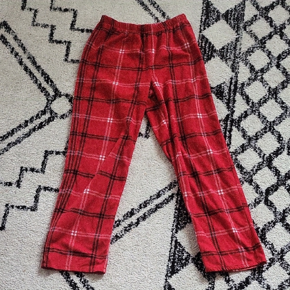 Wondershop Red and Black Plaid Pajama Bottoms